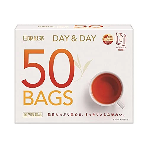 Nitto Kocha DAY&DAY Teabags 50 Stycken
