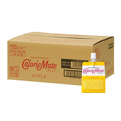 Otsuka Calorie Mate Gelé Äpple 215g x 24 påsar