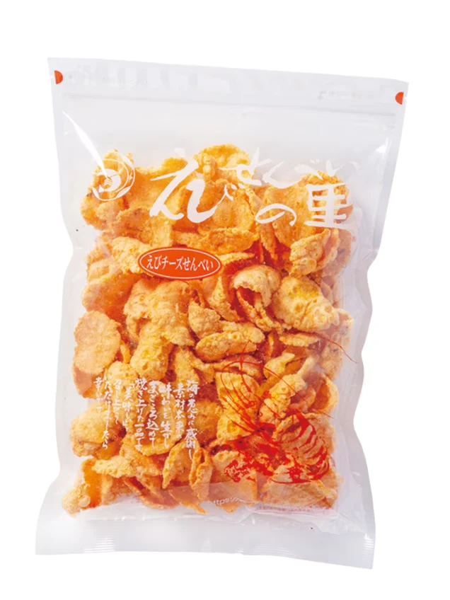 Räkchips med ostsmak och svartpeppar 130 g