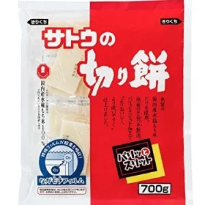 Sato no Kirimochi Krispig Snitt 700g - Lätt att laga i mikrovågsugn