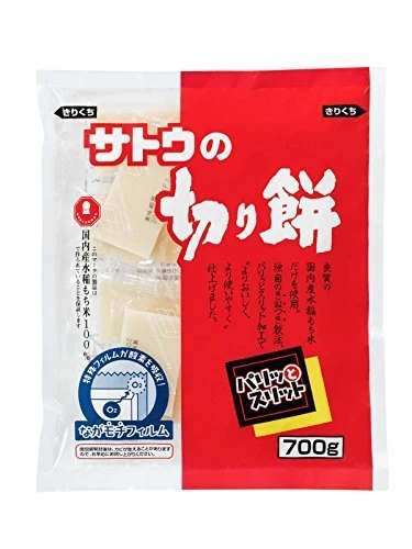 Sato no Kirimochi Krispig Snitt 700g - Lätt att laga i mikrovågsugn