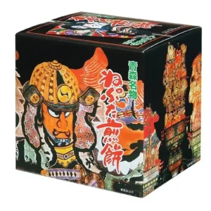 Shibukawa Seika Neputa Senbei presentask 40 st Aomori-specialitet