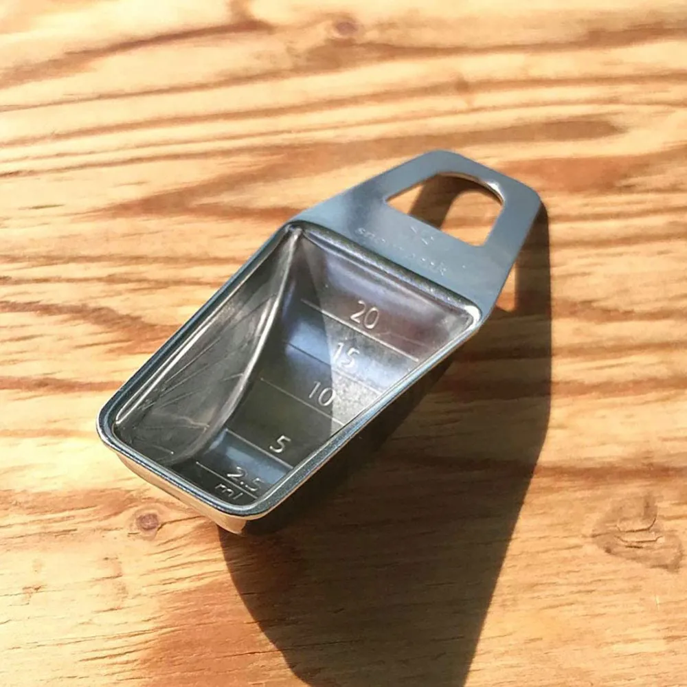 Snow Peak Mätspoon CS-372 - Rostfritt Stål - 15 ml - Vit