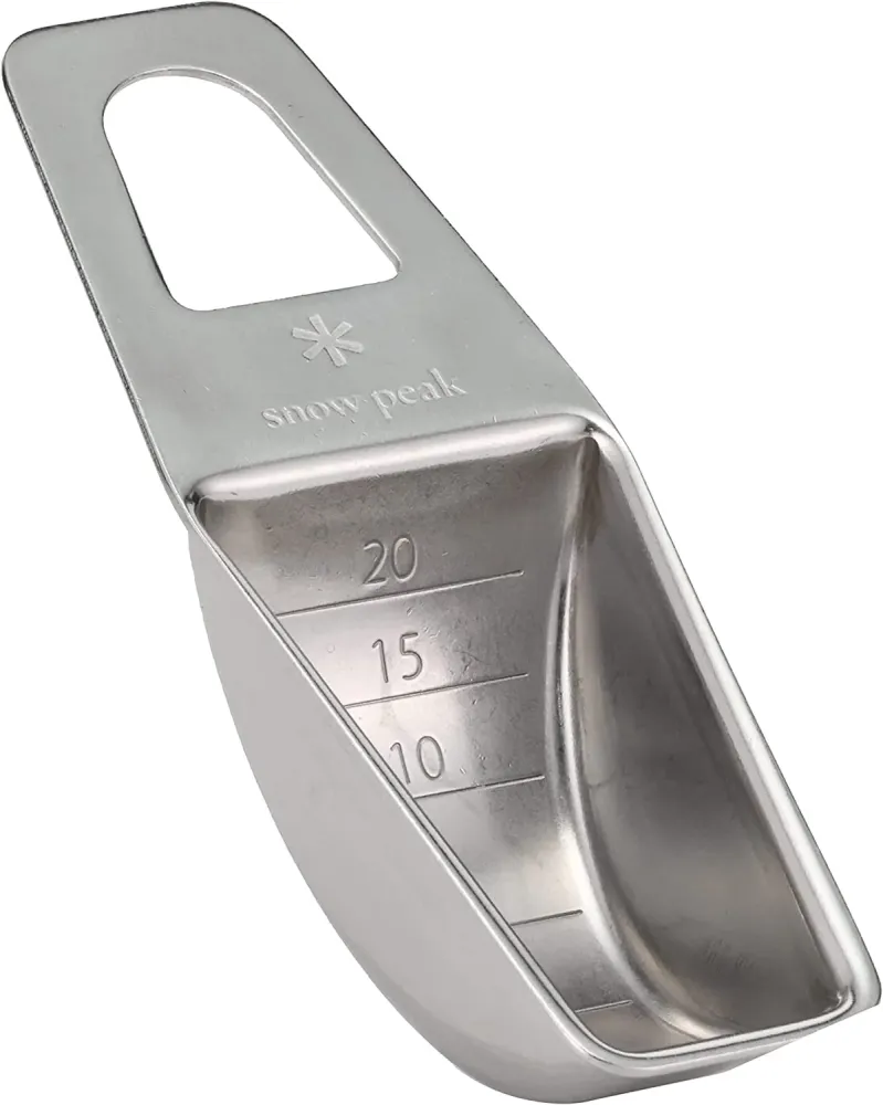 Snow Peak Mätspoon CS-372 - Rostfritt Stål - 15 ml - Vit