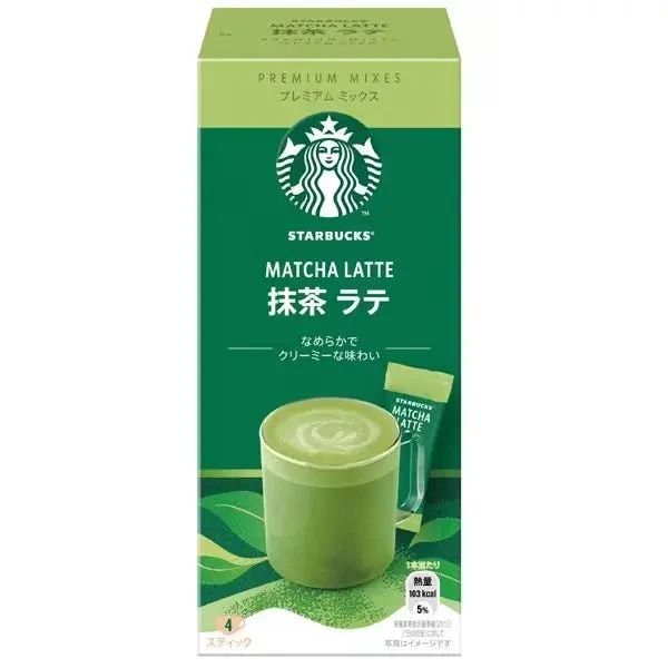 Starbucks Premium Mix Grönt Te Latte 4-pack 250ml
