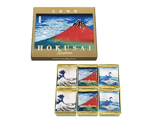 Tokyo Fugetsudo Gaufrette 24 Stk - Vanilj, Grönt Te, Choklad - 300g