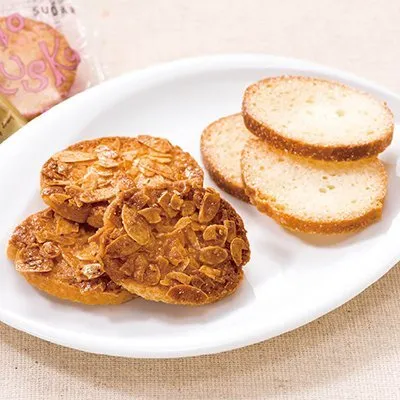 Tokyo Rusk Japanska Sweets 16 Bitars 2 Smaker