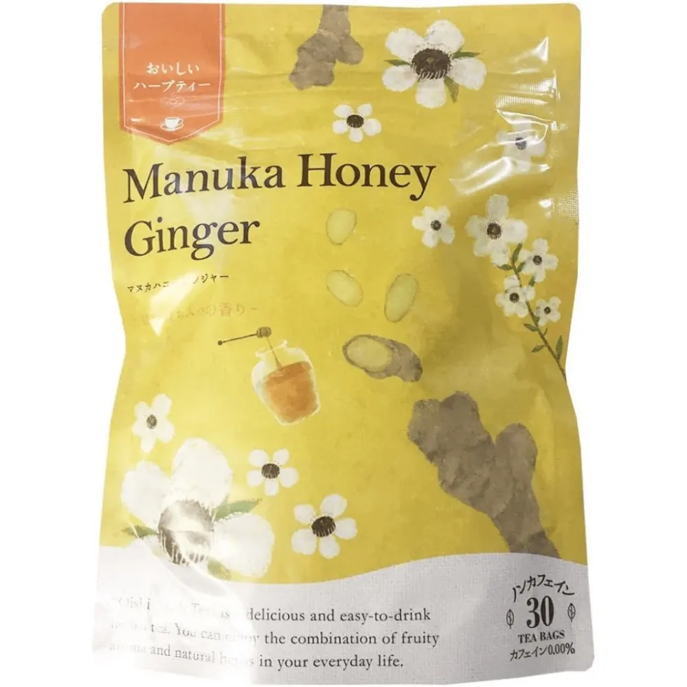 Tree Life Herbal Te med Manukahonung och Ingefära (30 påsar)