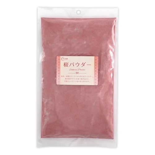 Wagakuro Körsbärsblomspulver 200g - Elegant Rosa Färg för Bakverk