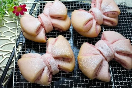 Wagakuro Körsbärsblomspulver 200g - Elegant Rosa Färg för Bakverk