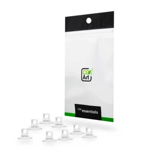 8x High Quality Suction Cup Tubing 6/4mm and Glass Equipment
