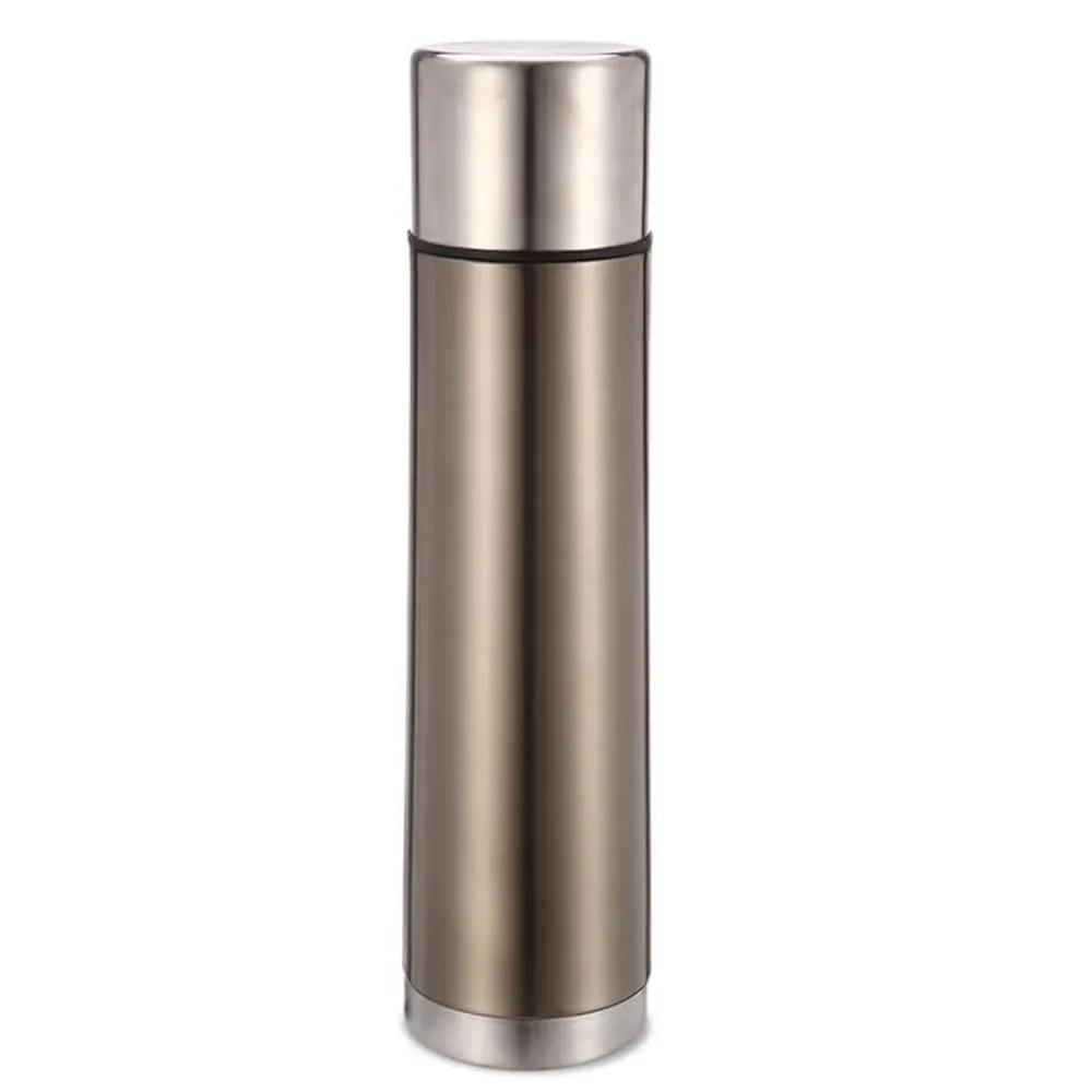 Maestro MR-1638-75 Termos I Rostfritt Stål 750 ml Vakuumkolv Med 200 ml Drickskopp För Varma Eller Kalla Drycker (Gyllene)