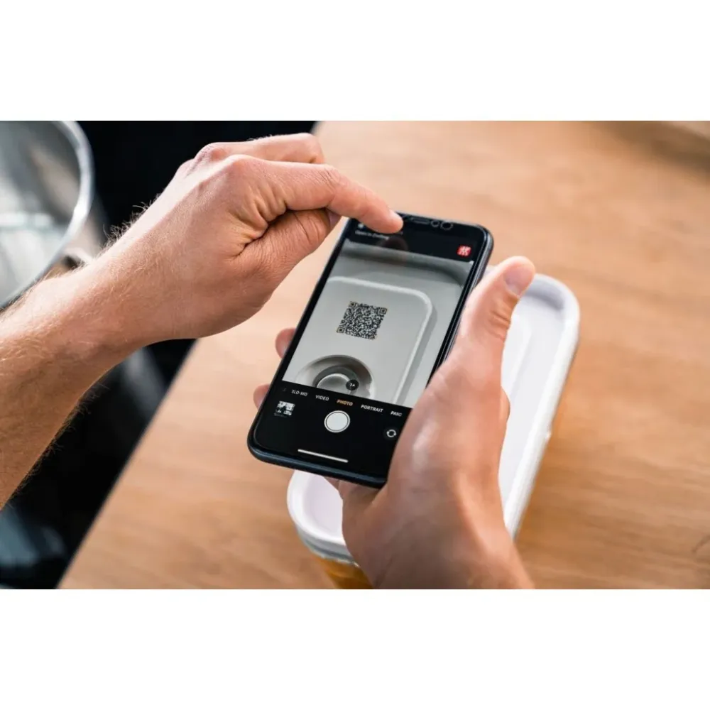 ZWILLING Vakuumbehållare för livsmedel FRESH & SAVE S 400 ml, krita, plast, Zwilling