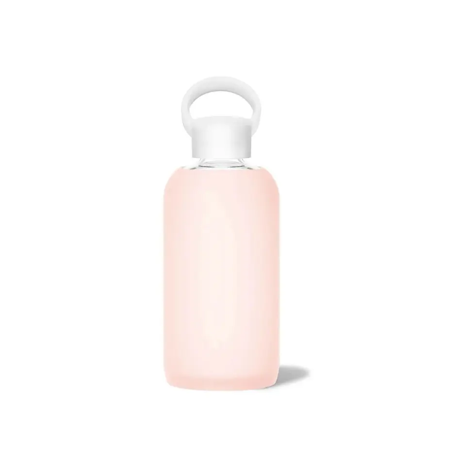 bkr vattenflaska Paris 500 ml – Ljusrosa glasflaska