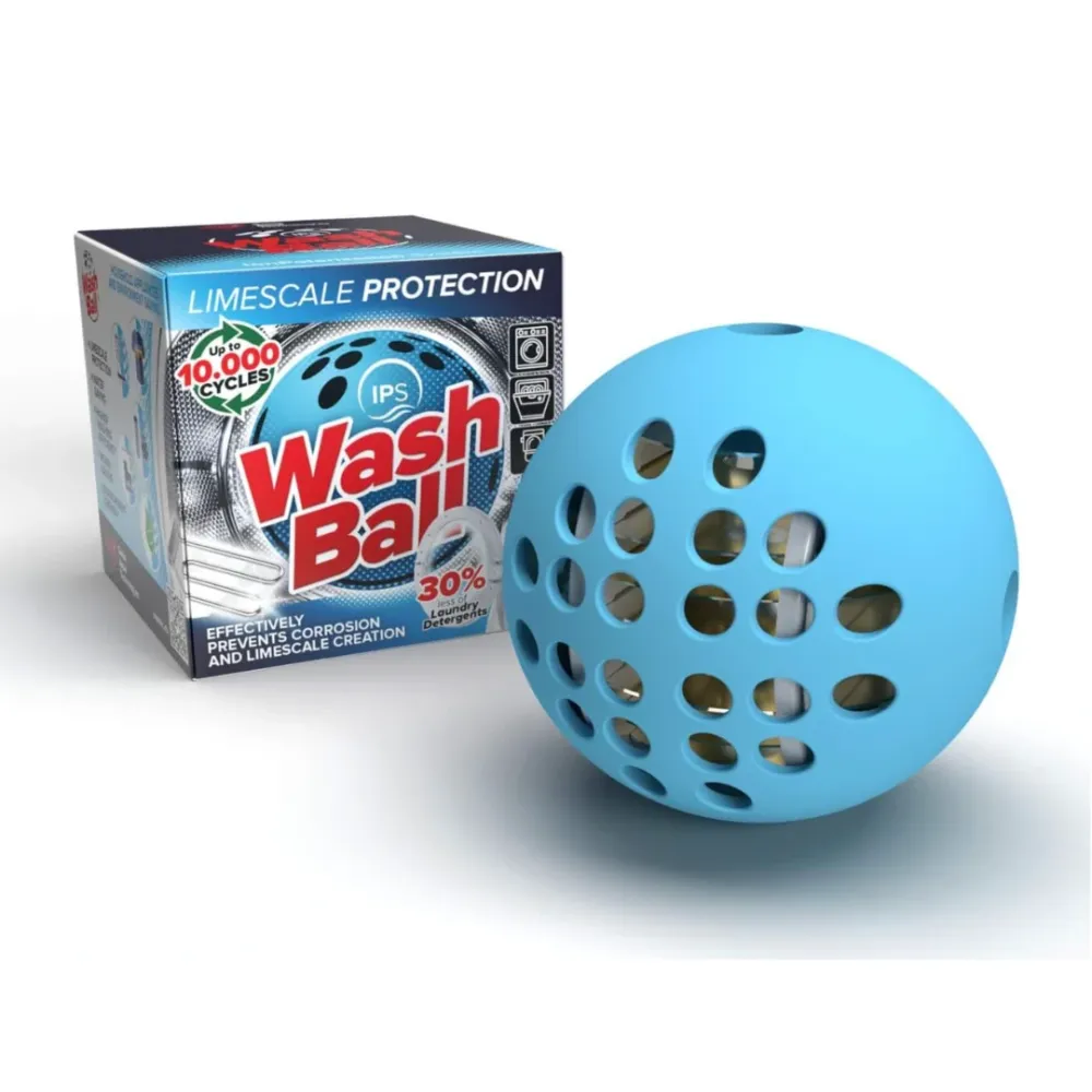 High-Capacity WashBall – kalkskydd för diskmaskin och tvättmaskin