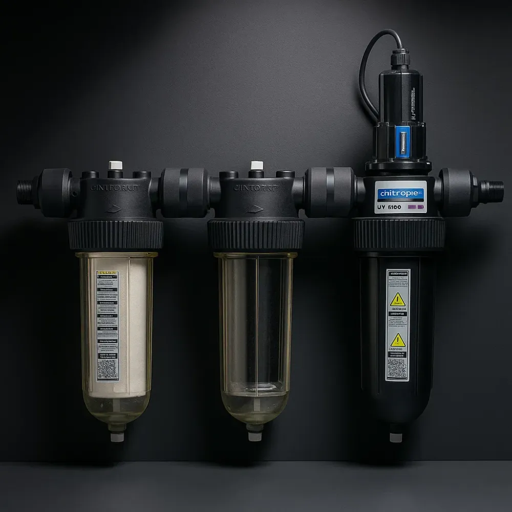 Cintropur NW25 Trio UV – komplett vattenfilter för egen brunn