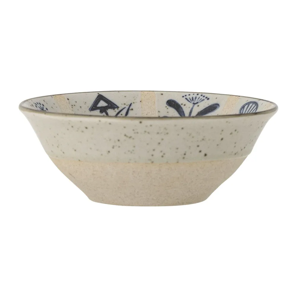 Bloomingville Leonie Skål Indigo Stengods 15 cm