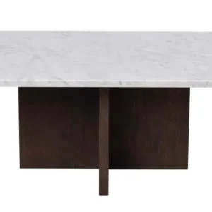 BROOKSVILLE SOFFBORD BRUN/VIT MARMOR