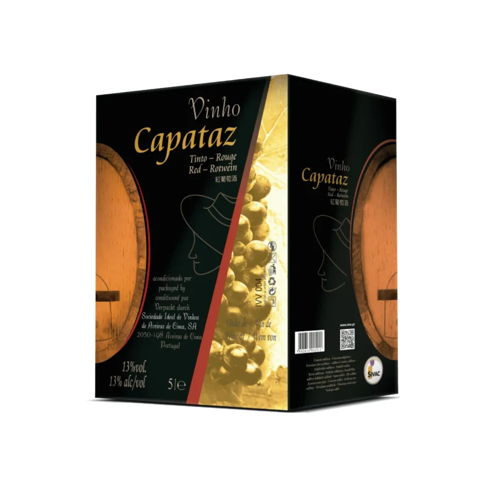 Capataz Vinho Tinto, Rött Vin - Bag--Box