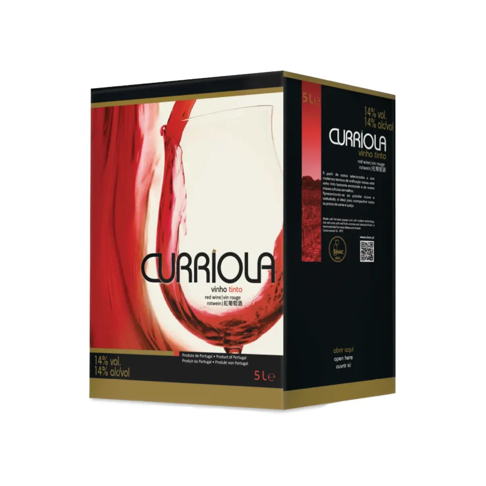 Curriola Vinho Tinto, Rött Vin - Bag--Box