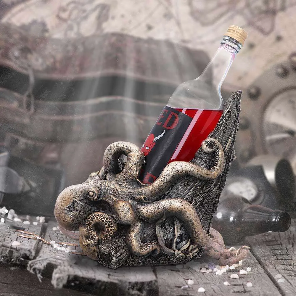 Guzzlers Goth Kraken Vinflaskhållare Red & White Wine