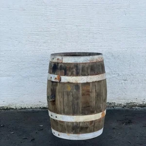 Hel whiskeytunna i ek 48 x 37 cm