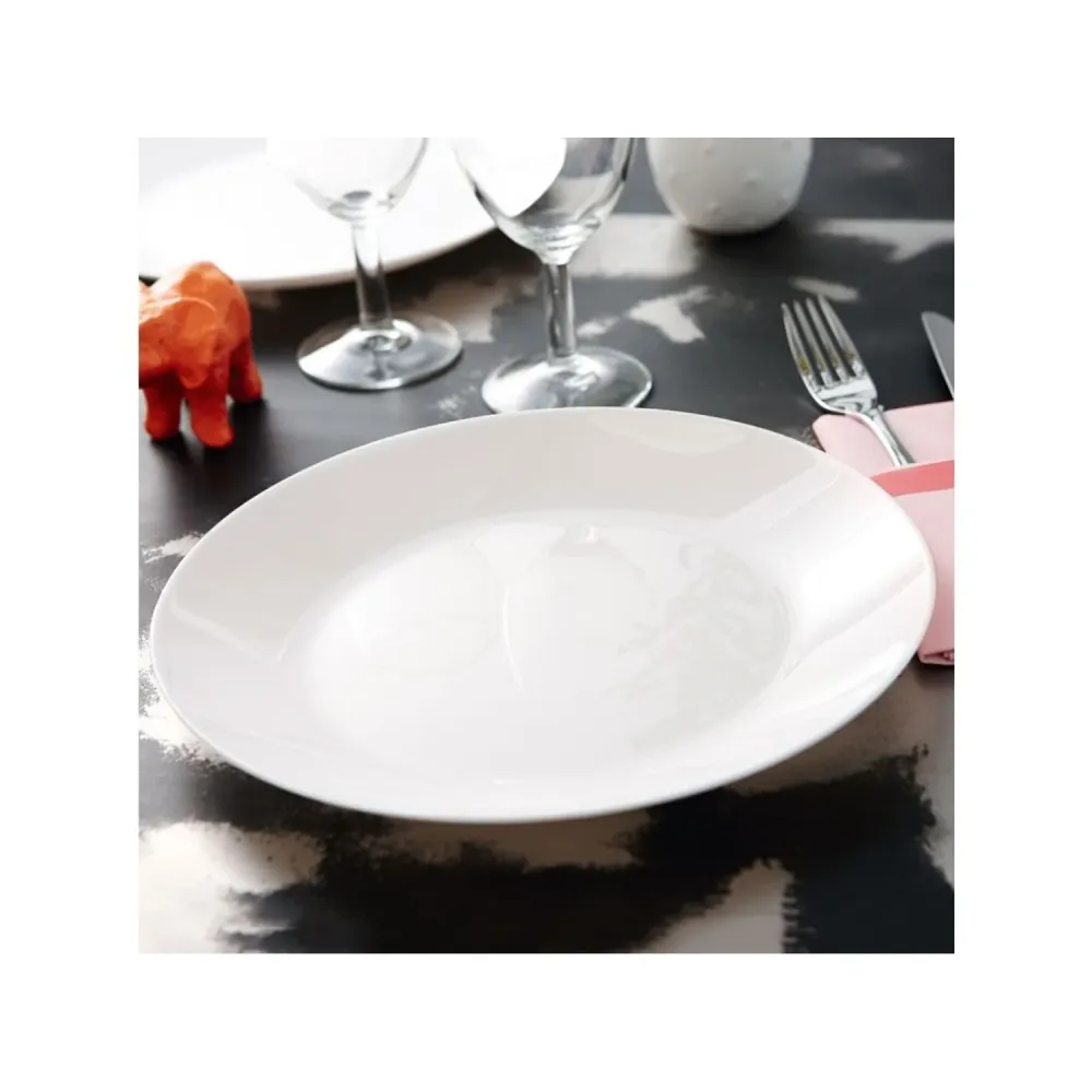 Luminarc middagstallrik, rund, 25 cm, krita, Arcopal Zelie
