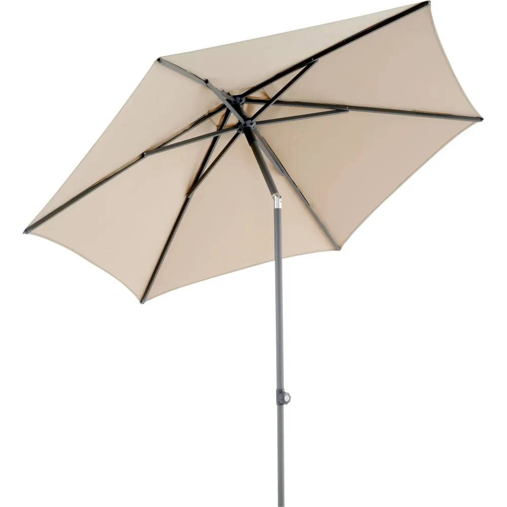 Poppi parasoll - Champagne Ø250 cm
