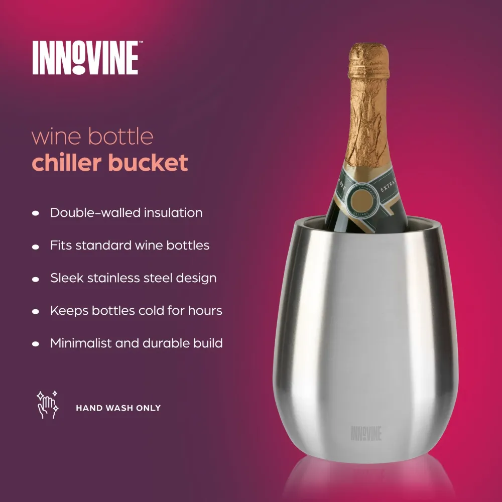 Prisbelönt Design Vintillbehör FunNordic Klassisk vinkylare/hink från Innovine™