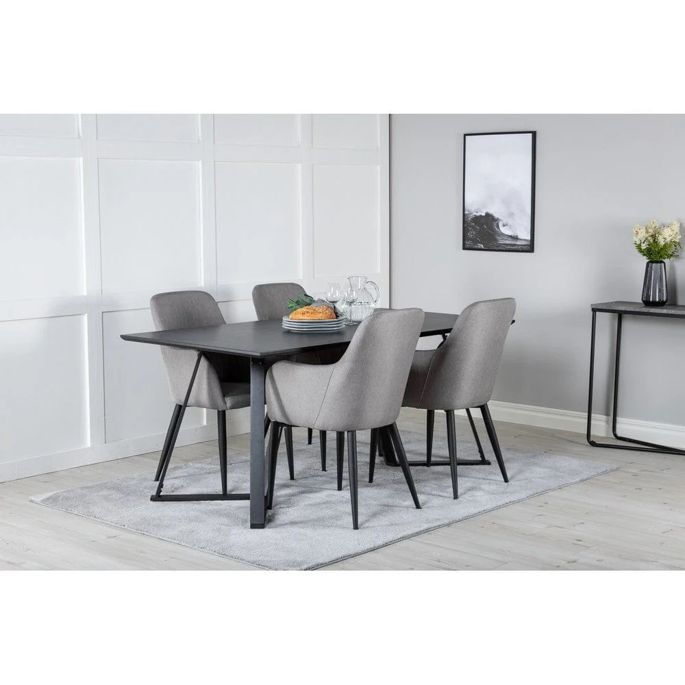 Venture Home Karmstol Comfort two-unit | Corkscrew & Foil Cutter Included Svart