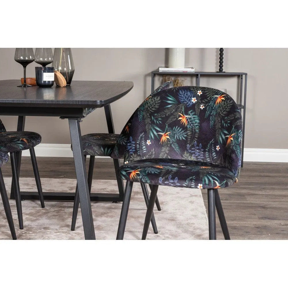 Venture Home Matstol Velvet Flower double-set