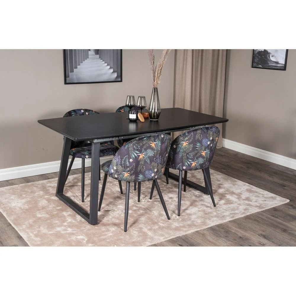 Venture Home Matstol Velvet Flower double-set