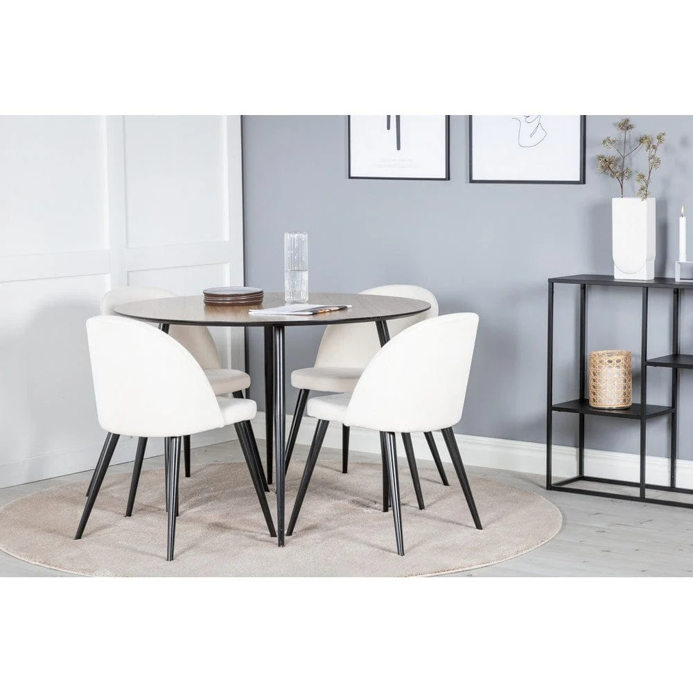 Venture Home Matstol Velvet Lyx Manchester twin-pack Beige