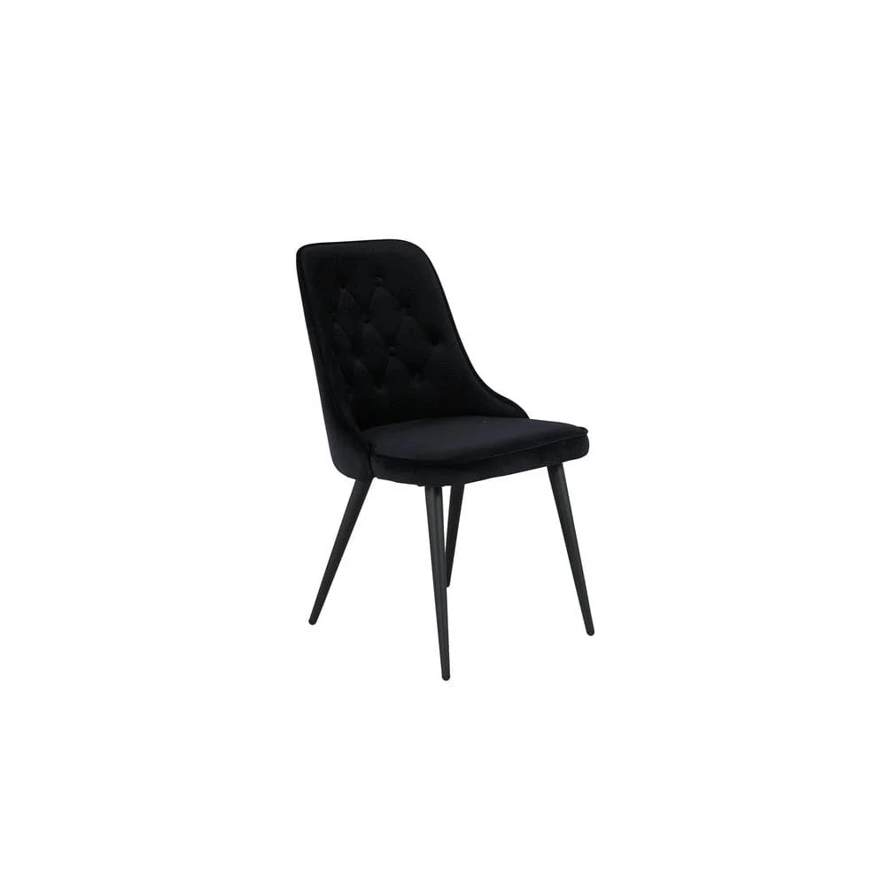 Venture Home Matstol Velvet Lyx Sammet duo-pack Beige