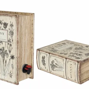 Vinställ Boklåda Vinbox Botany 30x22,5x11,5 cm HH