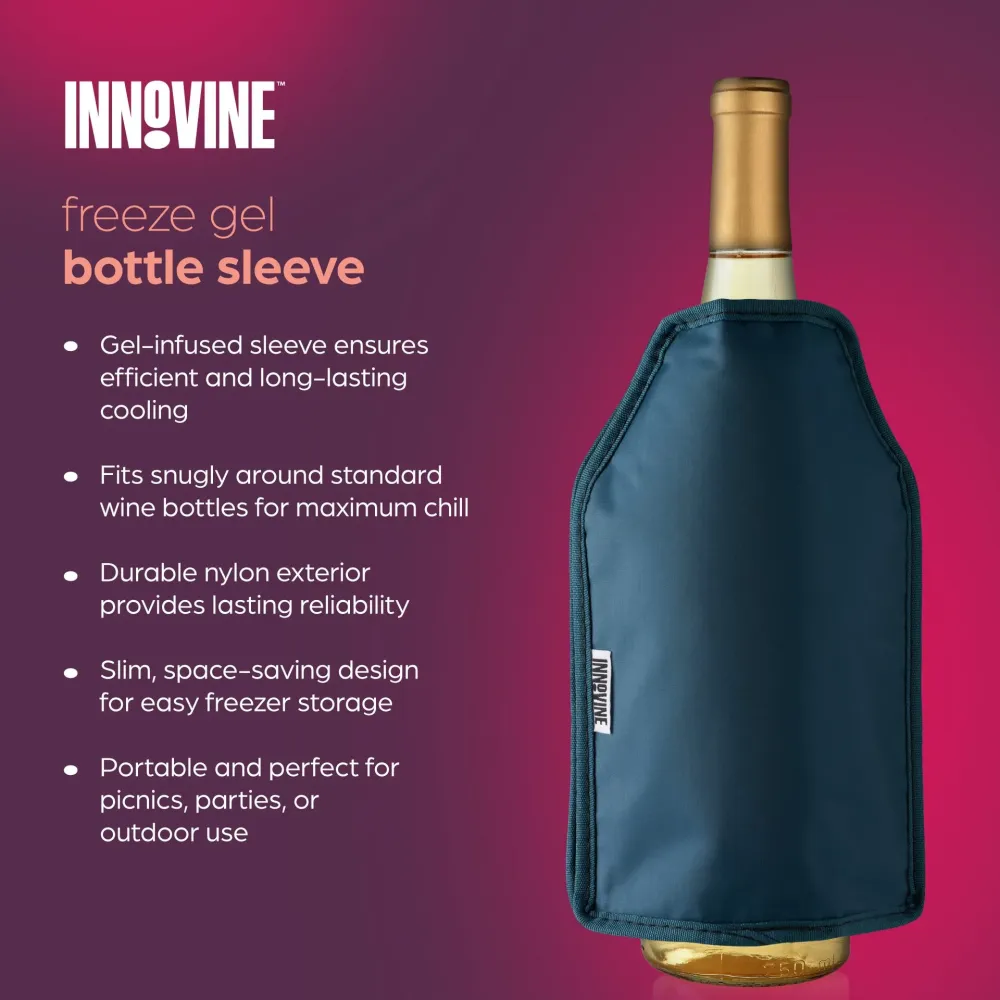 Vintillbehör FunNordic Vinkylmantel i djup teal från Innovine™