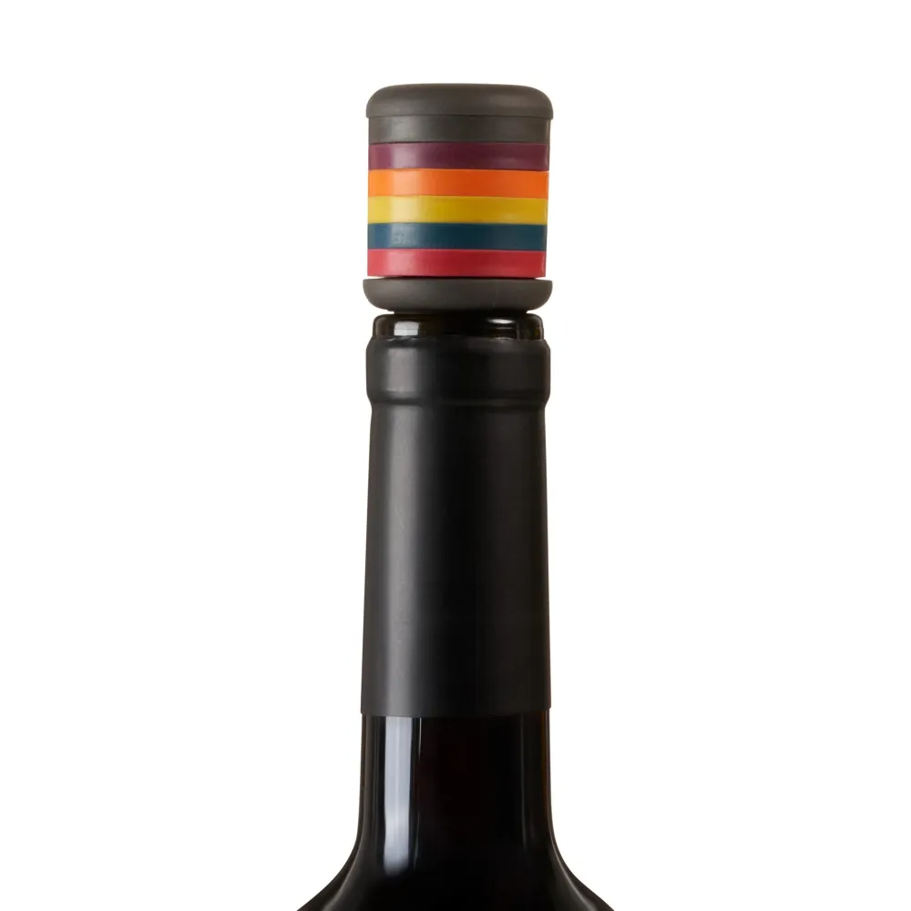 Vintillbehör FunNordic Vinpropp med glasmarkörer från Innovine™