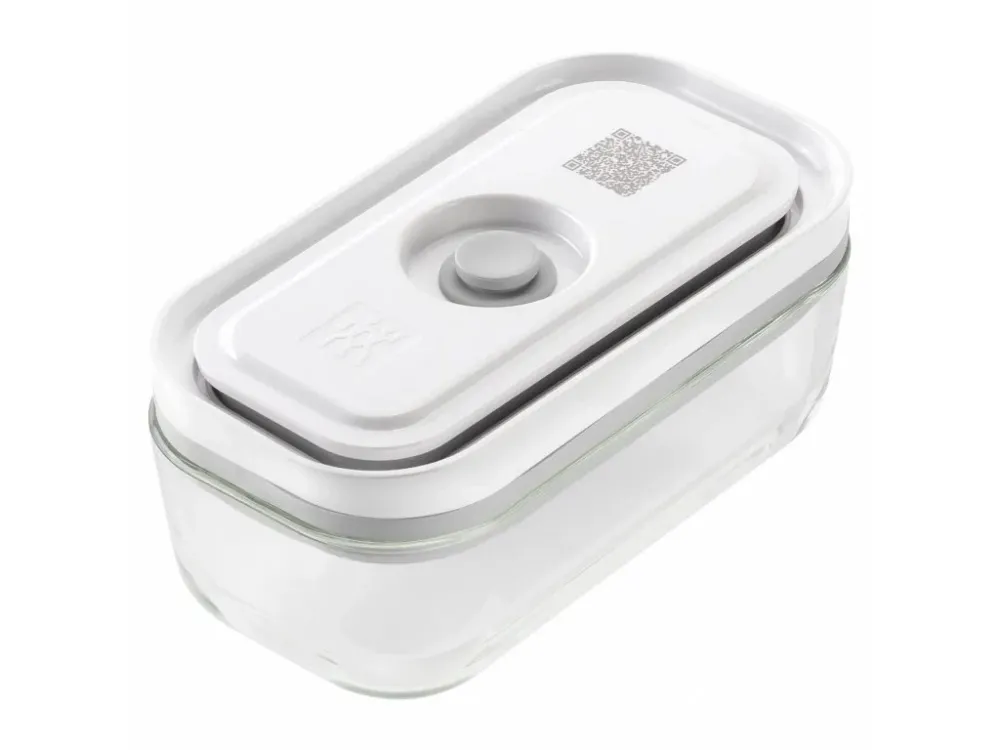 ZWILLING Matvakuumbehållare SKARP & SAVE S 350 ml, vit, glas, Zwilling