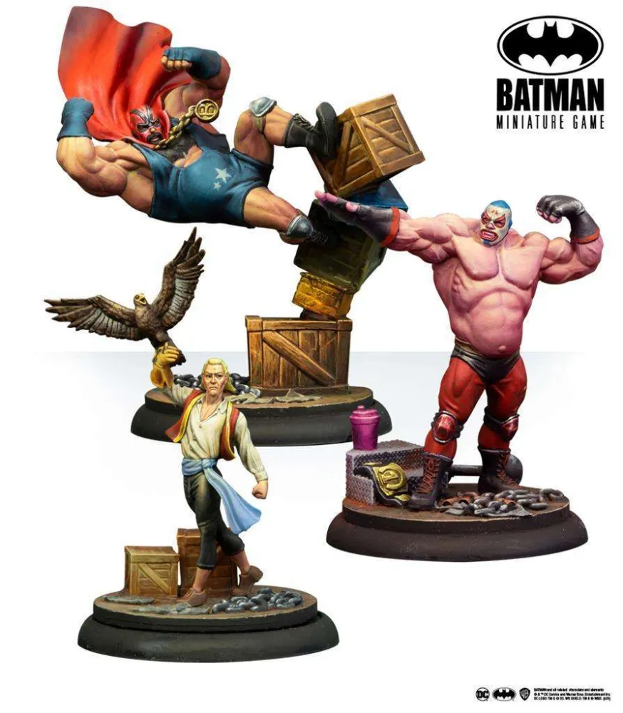Aerating Batman Miniature Game: Bird & Wrestlers - EN