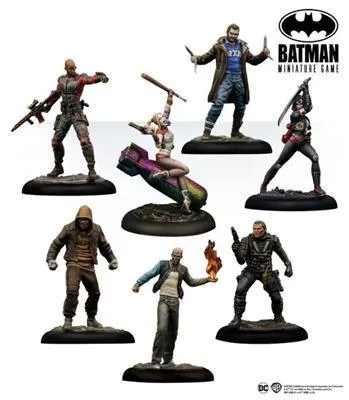 Batman Miniature Game: Suicide Squad 2016 Compatible Standard Bottles