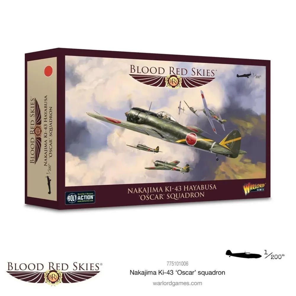 Blood Ruby Skies - Nakajima Ki-43 II 'Oscar' Squadron