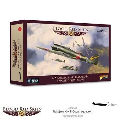 Blood Ruby Skies - Nakajima Ki-43 II 'Oscar' Squadron
