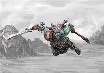 Conquest W’adrhŭn: Chieftain Tontorr Rider - EN Gift Box