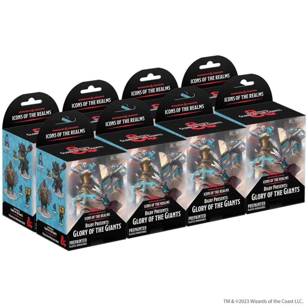 D&D Icons Realms: Bigby Presents: Glory Giants - 8ct. Booster Brick