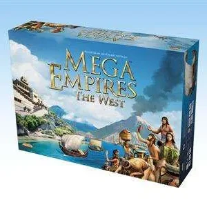 Mega Empires: West - Brädspel för 5-9 spelare