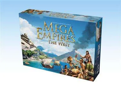 Mega Empires: West - Brädspel för 5-9 spelare