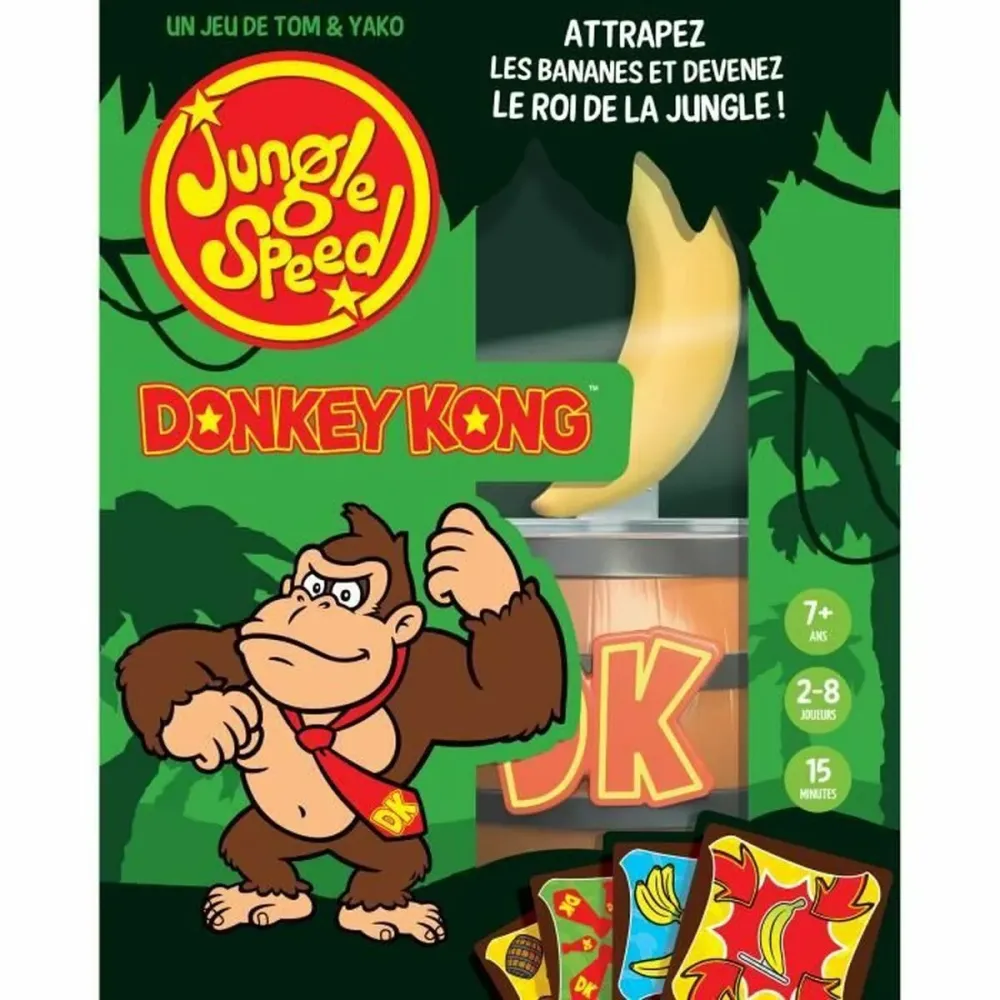 Sällskapsspel Asmodee Jungle Speed Donkey Kong 20 x 11 x 37 cm