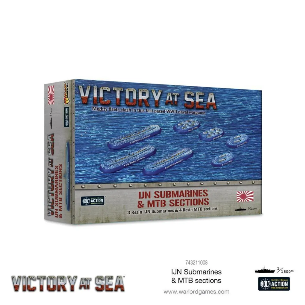Vacuum Seal Victory at Sea - IJN Ubåtar & MTB Sektioner - EN