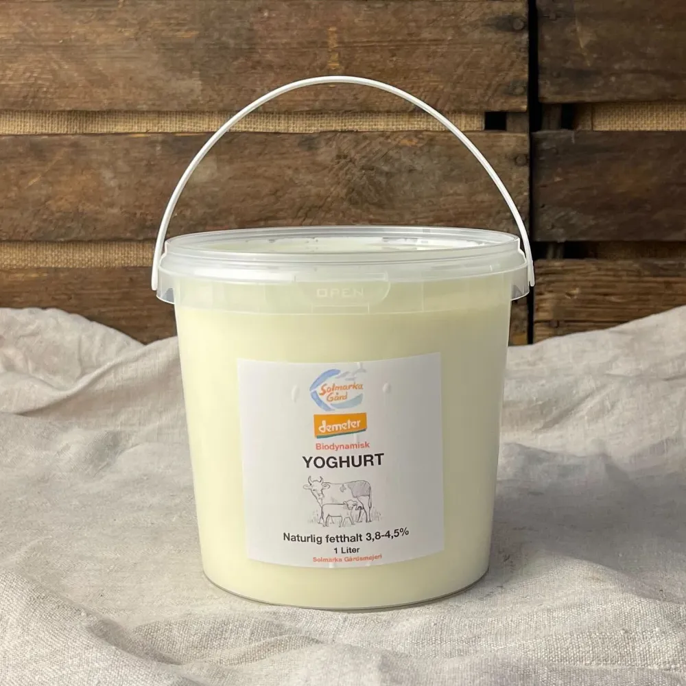 Biodynamisk yoghurt EKO 1L