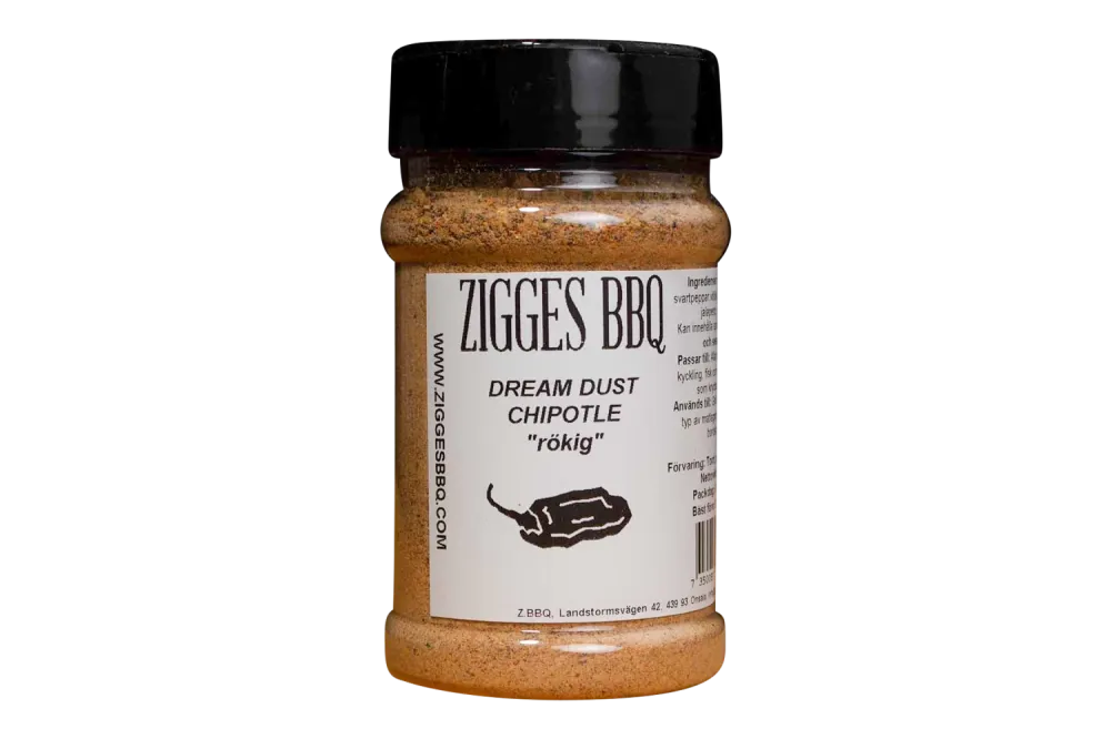 Zigges BBQ Dream Dust Chipotle 250g ströare